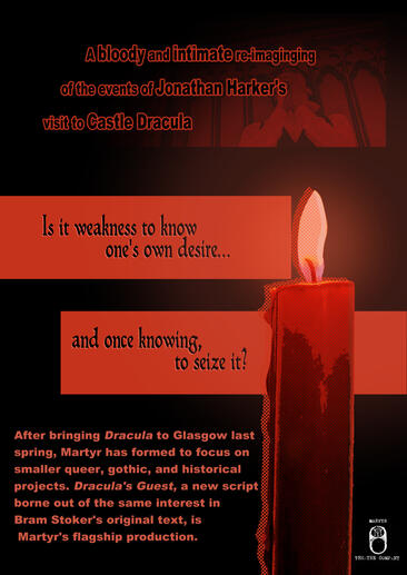 Dracula's Guest Flyer Reverse 2024
