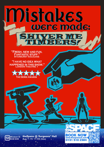 Mistakes were Made, Shiver Me Timbers! Illustration, lettering, design.