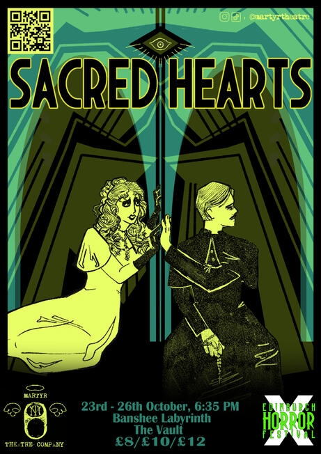 Sacred Hearts, 2025. Illustration, design.