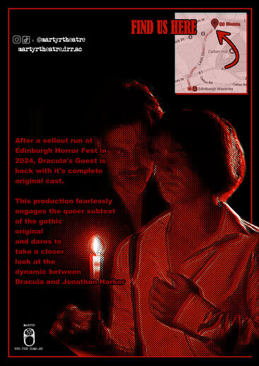 Dracula's Guest Flyer Reverse 2025