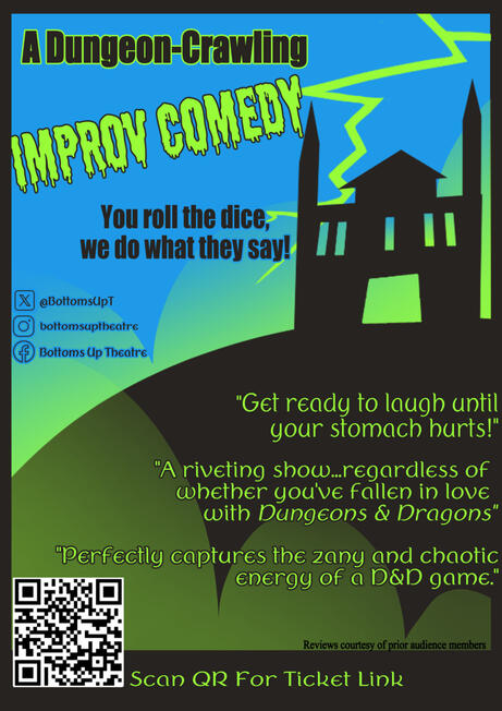 Mistakes Were Made: Haunted Hospital Flyer Reverse